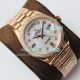 Swiss Replica Rose Gold Rolex Day Date 36 Watch White Mop Dial From EW Factory (2)_th.jpg